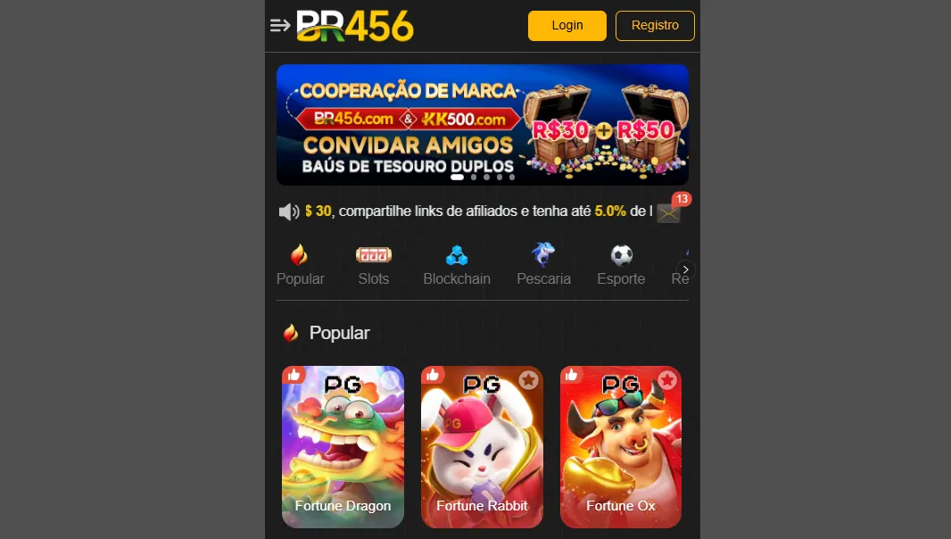 O que significa Entrar br456?